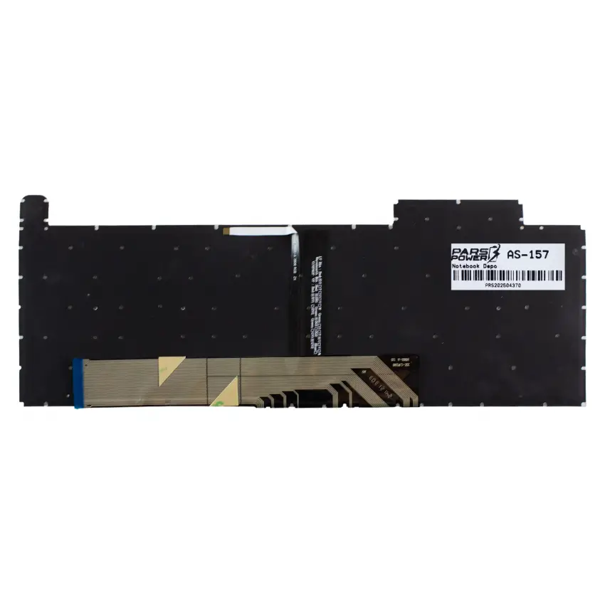 Asus Tuf Gaming F15 FA507, FA507RC, FA507RE Klavye RGB Işıklı (Siyah TR)