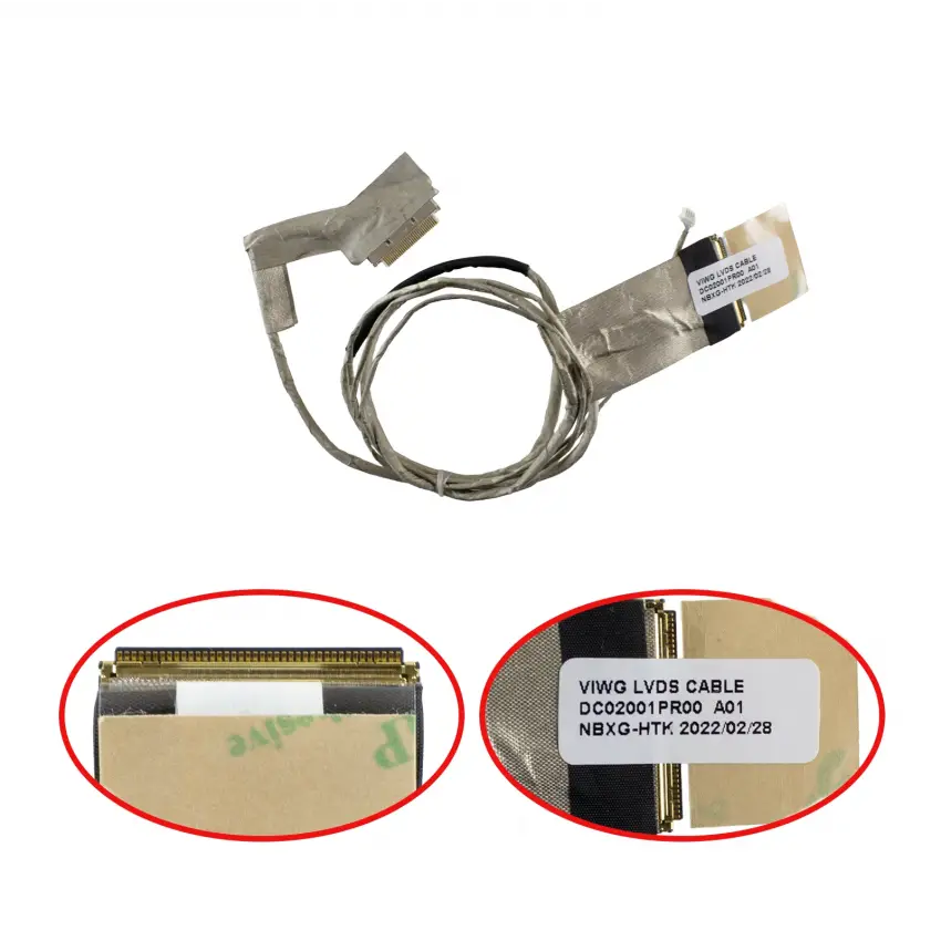 Lenovo ideaPad G500 20238, G505 20240, G510 Serisi Dc02001pr00  Notebook Data Kablosu