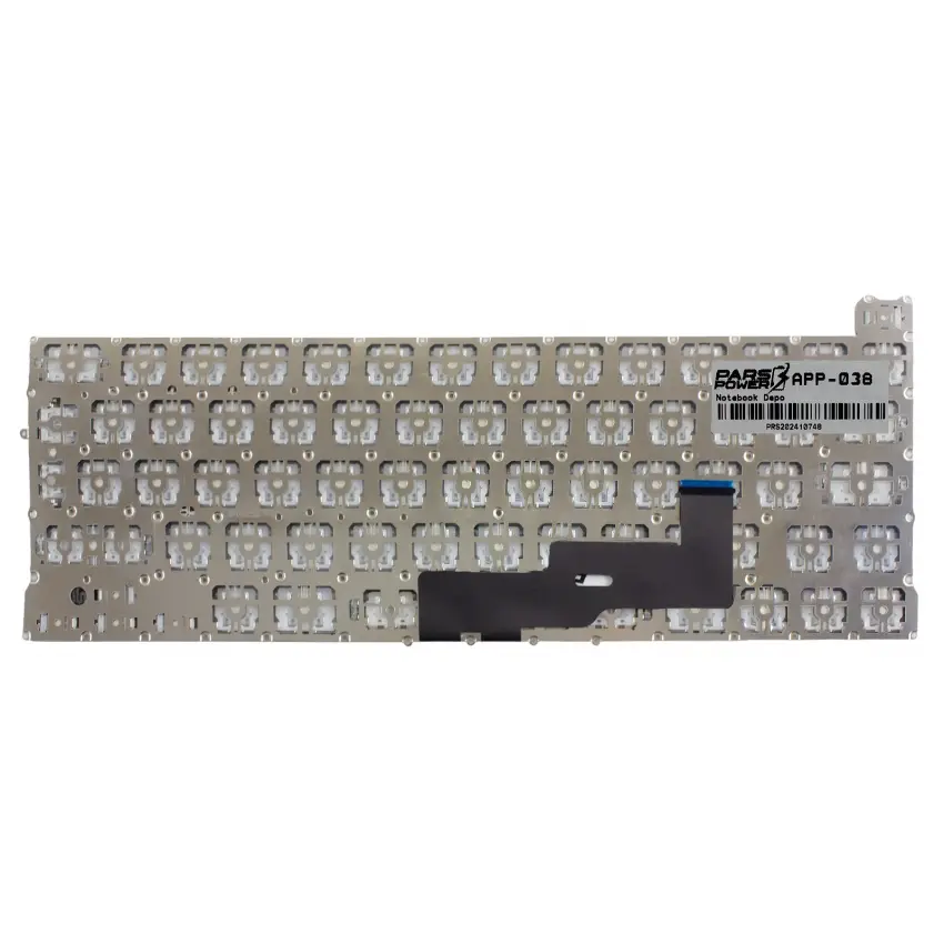 Apple MacBook Pro 13 M1 A2338 (EMC 3578) Klavye (Siyah TR)