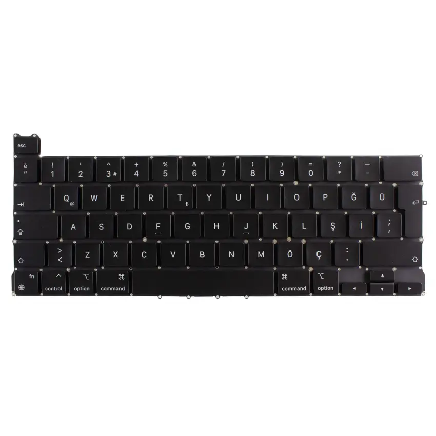 Apple MacBook Pro 13 M2 A2338 Klavye (Siyah TR)