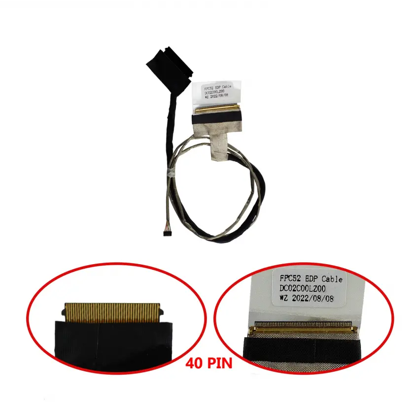 HP Pavilion Gaming 15-dk2xxx Lcd - Ekran Data Flex Kablosu