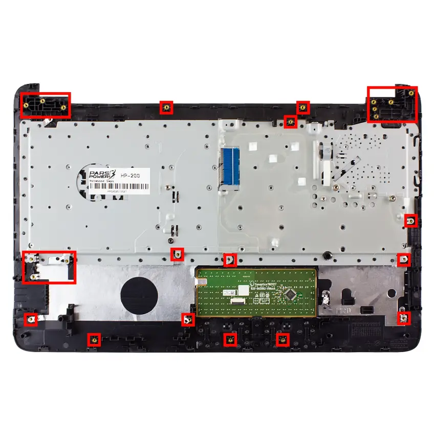 HP-200 Üst Kasalı Klavye (Siyah TR)