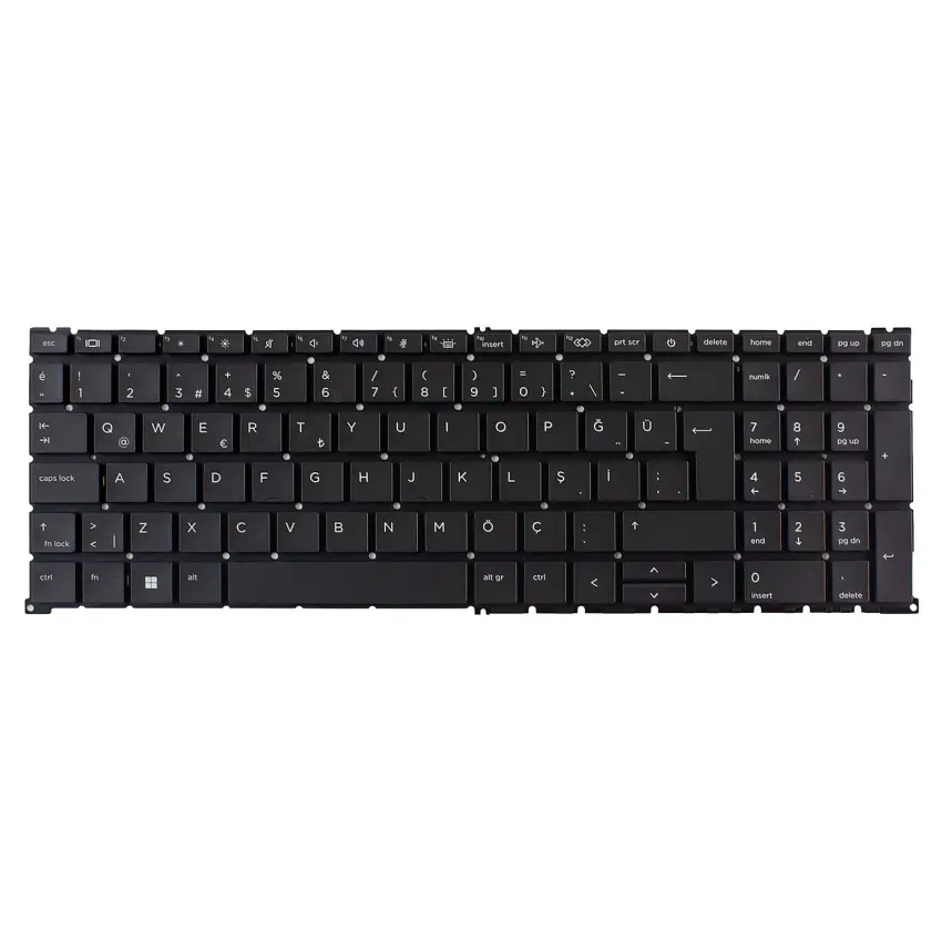 HP Zbook 91110021567A Klavye Işıklı (Siyah TR)