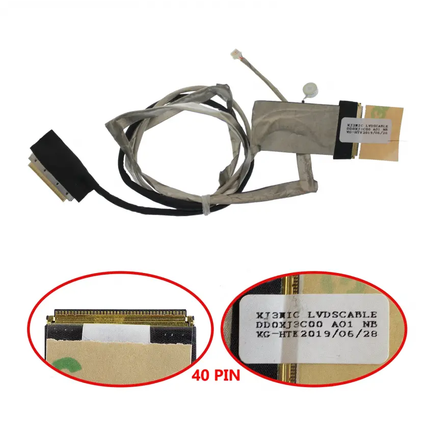 Asus K55, K55A, K55X, K55V, K55VD Lcd - Ekran Data Flex Kablosu