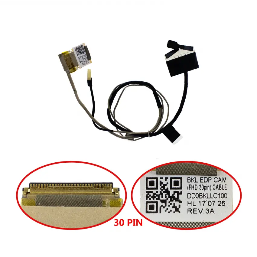 Asus FX504GD, FX504GE, FX504GM Lcd - Ekran Data Flex Kablosu
