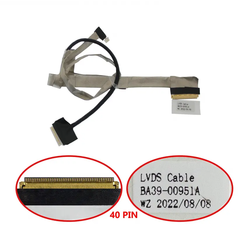 Samsung RV510 Lcd - Ekran Data Flex Kablo