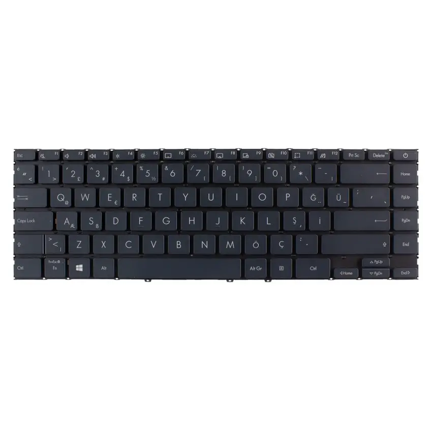 Asus 90NB0QX1-R30TQ0 Klavye Işıklı (Siyah TR)