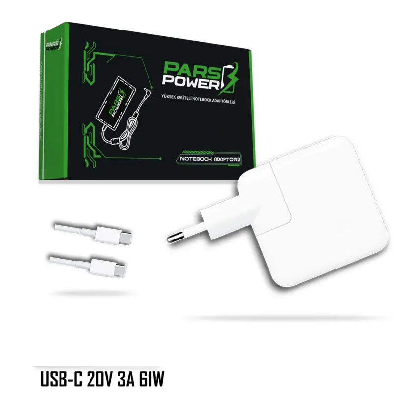 Apple MacBook Pro A2289 (2020) Adaptör Şarj Aleti-Cihazı (Pars Power)