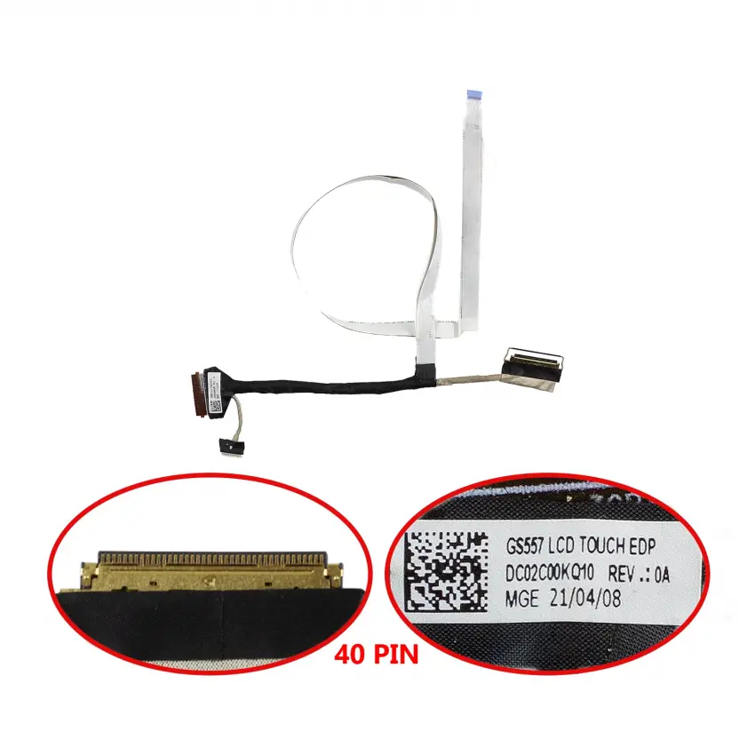Lenovo Ideapad 5 GS557 DC02002BS10 Lcd - Ekran Data Flex Kablo