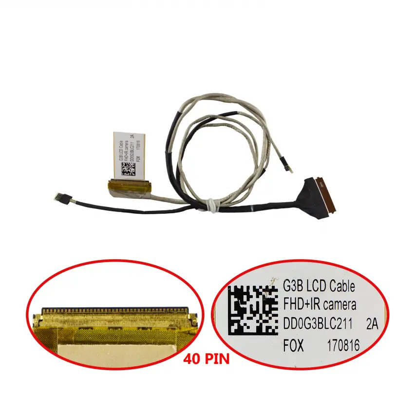Hp DD0G37LC201, DD0G3BLC501 Lcd - Ekran Data Flex Kablosu