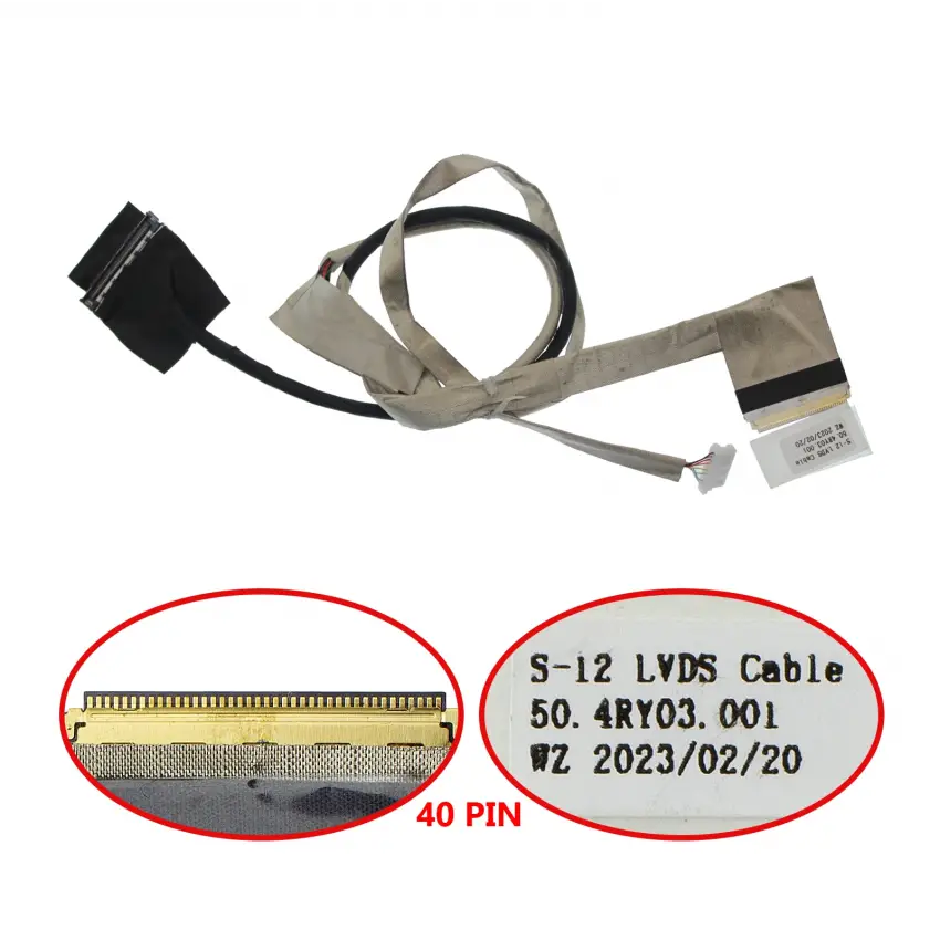 HP Probook 50.4RY03.011 Lcd - Ekran Data Flex Kablo