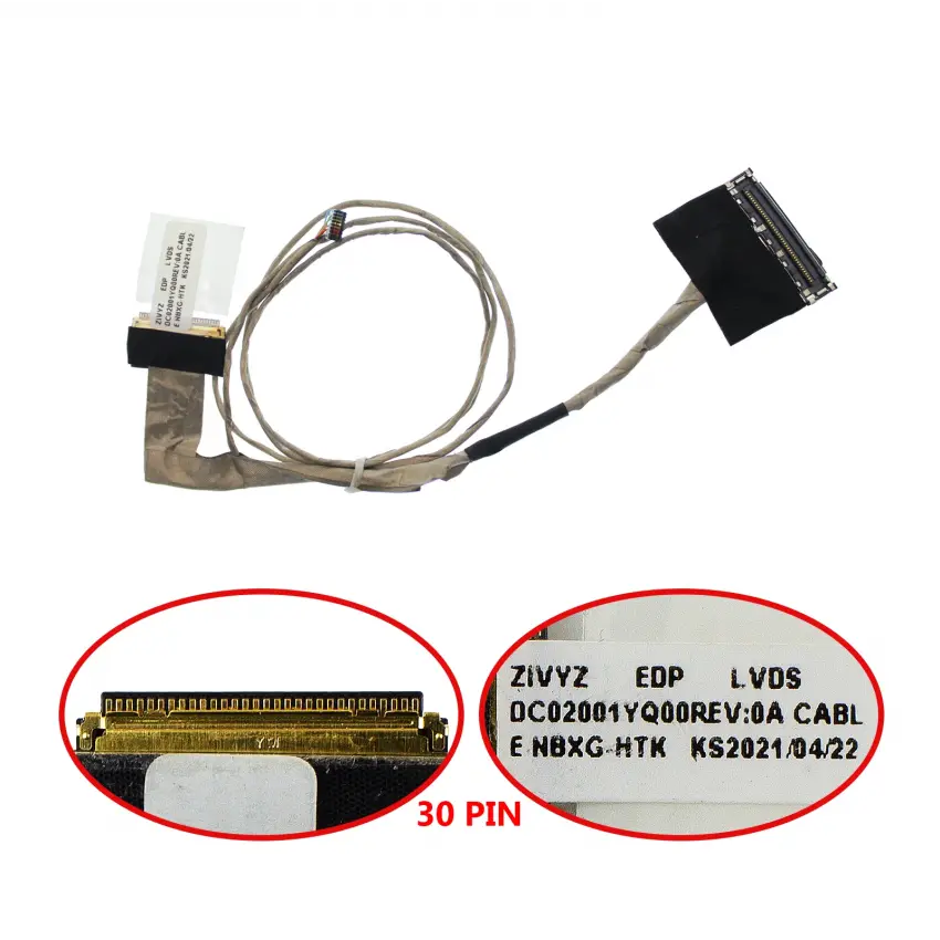 Lenovo ideaPad Y5070 59-425035 (Y50-70) Lcd - Ekran Data Flex Kablosu