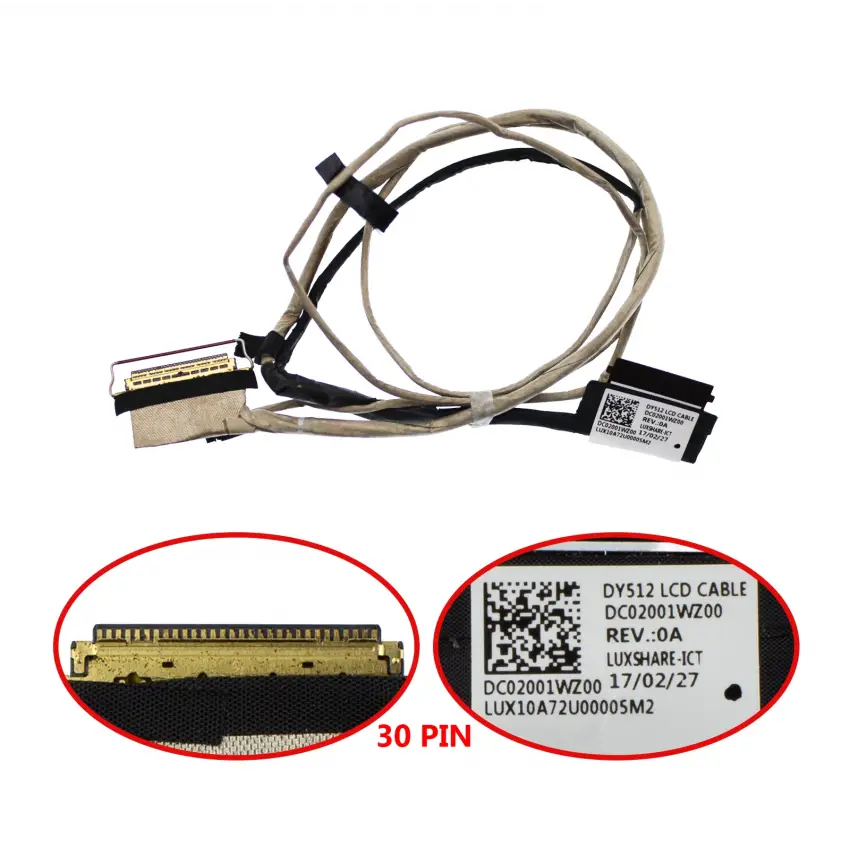 Lenovo Legion Y520-15IKBN 80WK014UTX Lcd - Ekran Data Flex Kablo