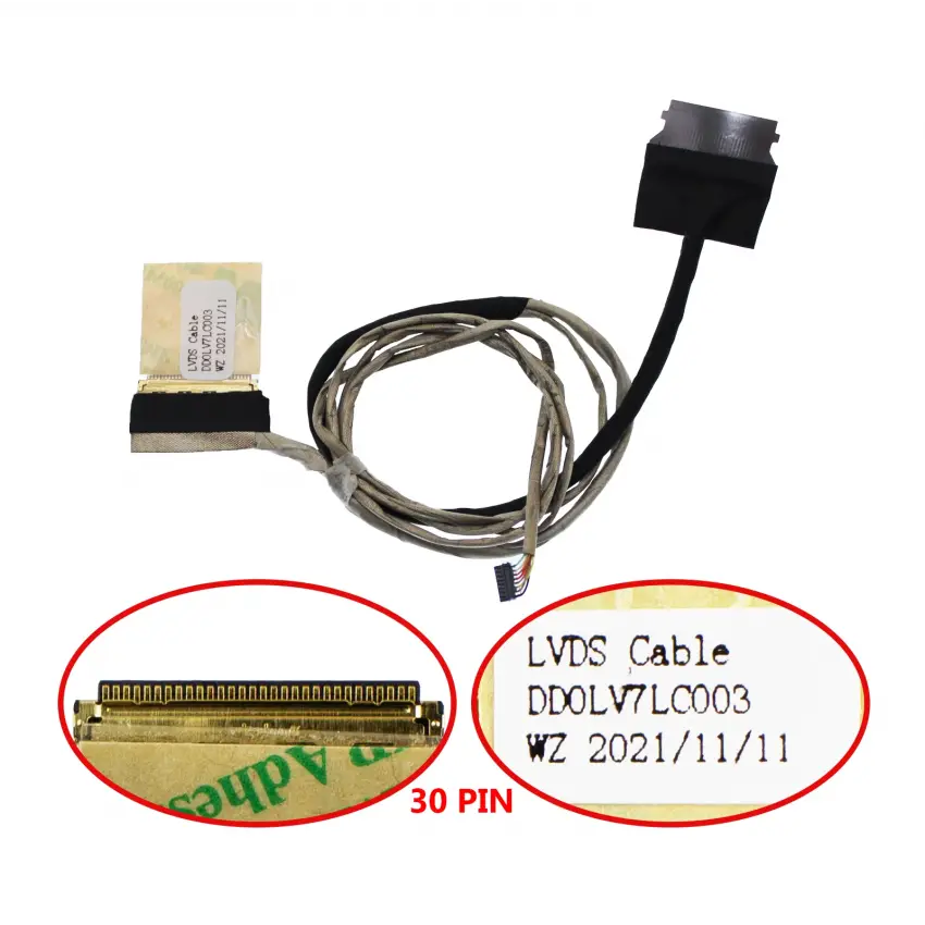 Lenovo V310-15ISK 80SY02PETX Lcd - Ekran Data Flex Kablo