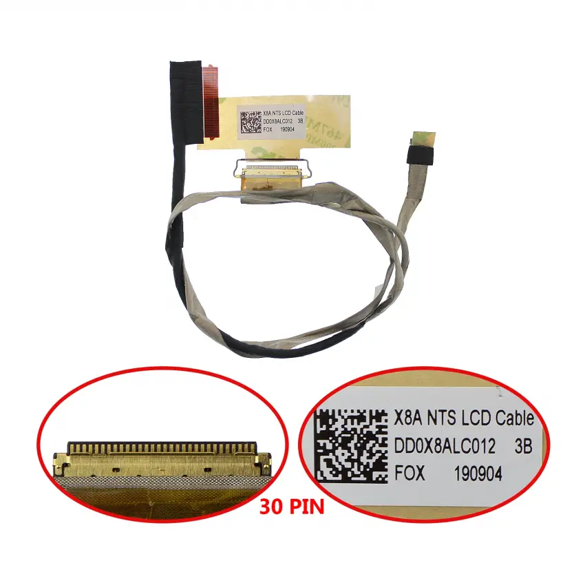 HP Probook X8A DD0X8ALC001 Lcd - Ekran Data Flex Kablo