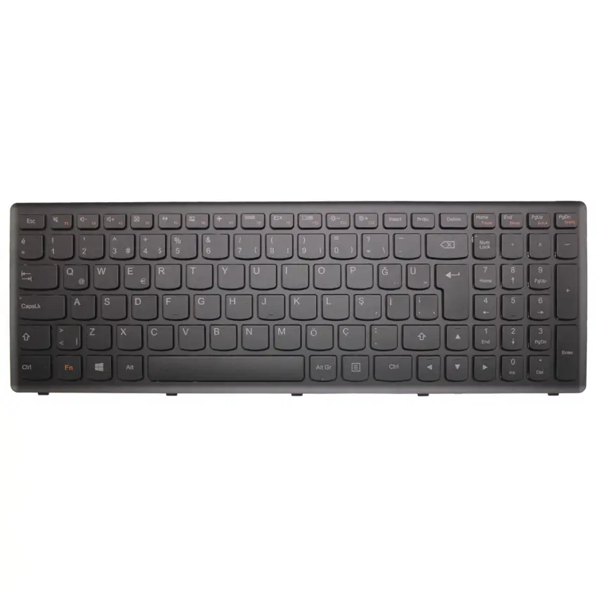 Lenovo 25-211020, 25-212971, 25-213001, 25-213031 Klavye (Siyah TR)