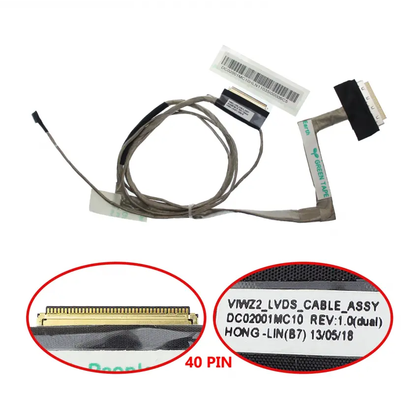 Lenovo ideaPad Z500 20221, 6883, 80A4 Ekran Data Flex Kablosu