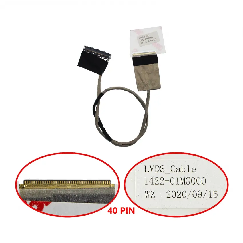 Asus ROG G750JH, G750JZ, G750JM Lcd - Ekran Data Flex Kablosu