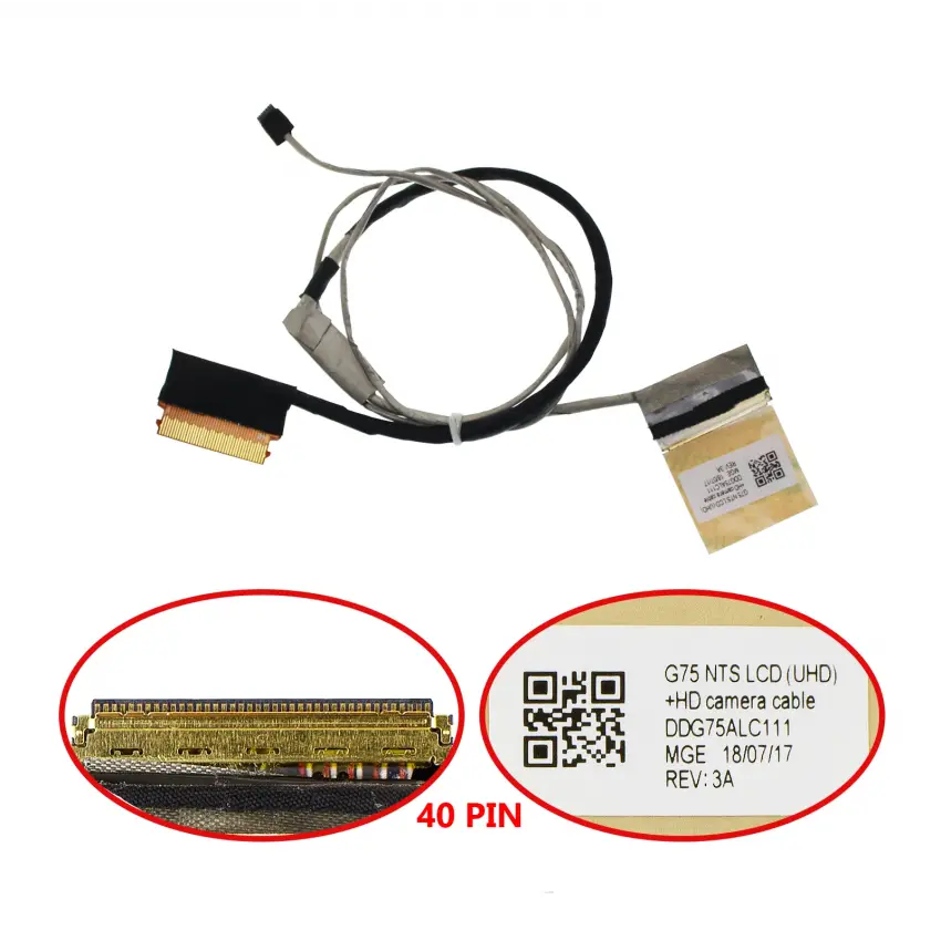 HP Pavilion 15-cb001nt W7R26EA Lcd - Ekran Data Flex Kablosu