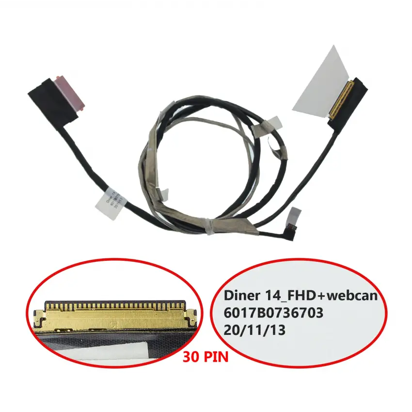 HP Pavilion 14-ac103nt (W2V98EA) Lcd - Ekran Data Flex Kablosu