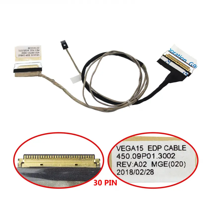 Dell Vostro 15 3567 P63F Lcd - Ekran Data Flex Kablosu