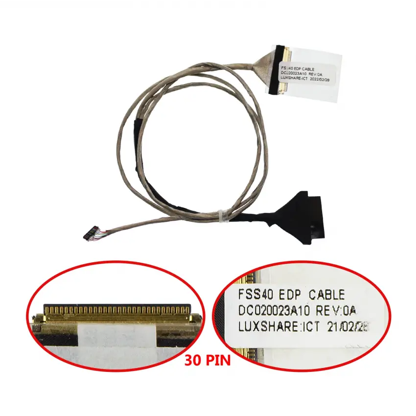 Lenovo V15-IIL 82C500JXTX Lcd - Ekran Data Flex Kablosu