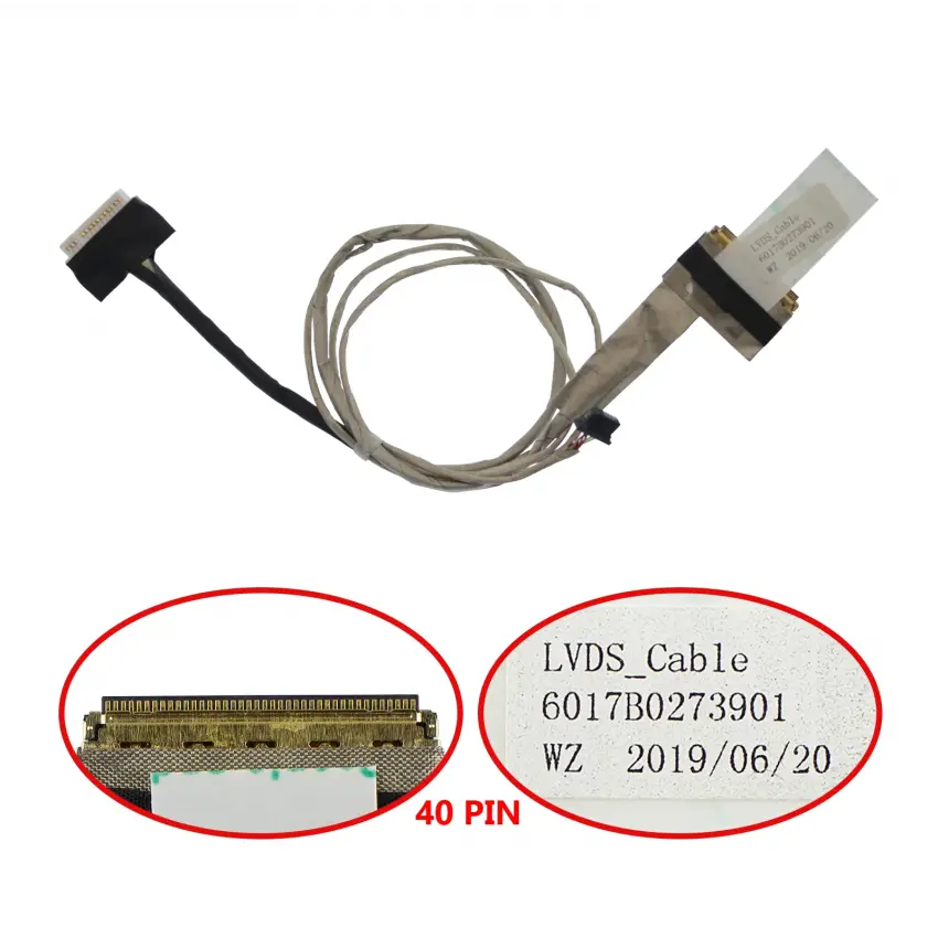 Toshiba Satellite Pro L630-162 Lcd - Ekran Data Flex Kablosu