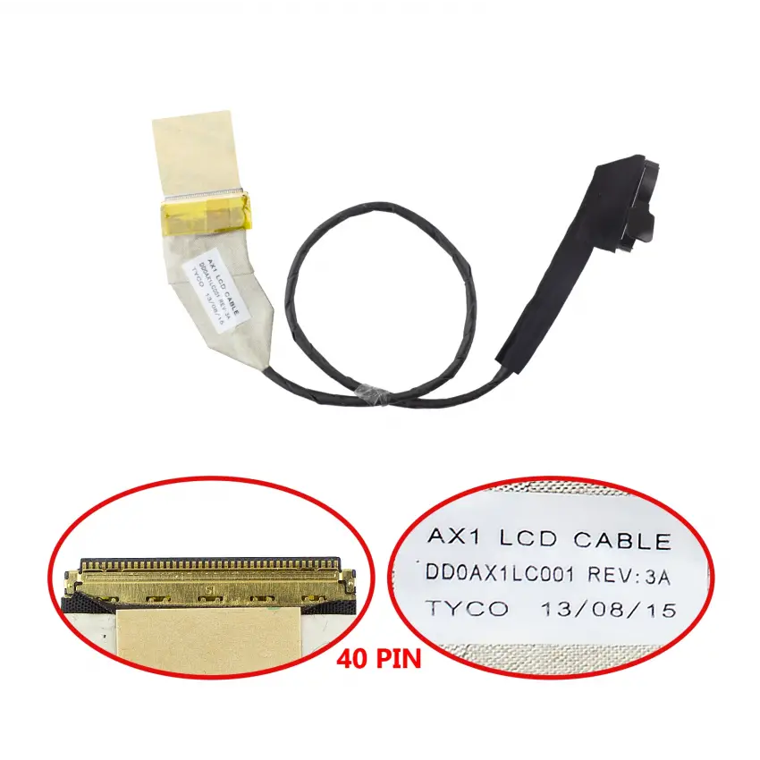 Hp G62-b08et, G62-b10st, G62-b11et Lcd - Ekran Data Flex Kablosu