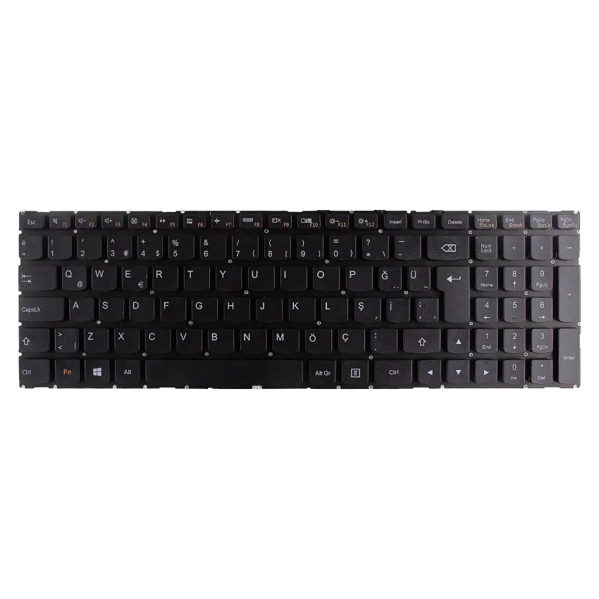 Lenovo 25-211020, 25-212971, 25-213001, 25-213031 Klavye (Siyah TR)