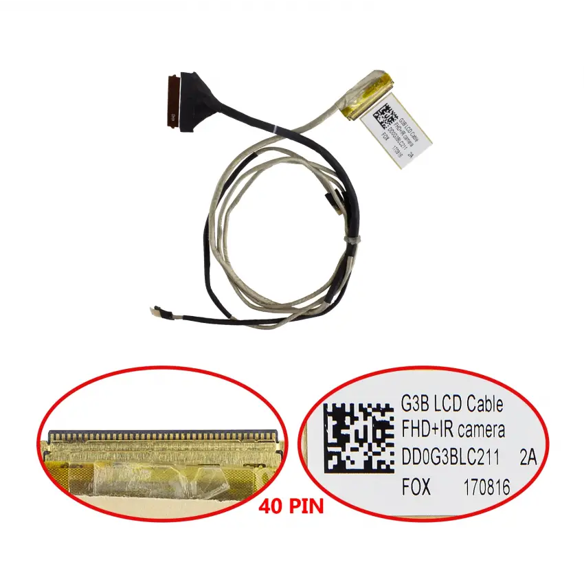 Hp DD0G37LC201, DD0G3BLC501 Lcd - Ekran Data Flex Kablosu