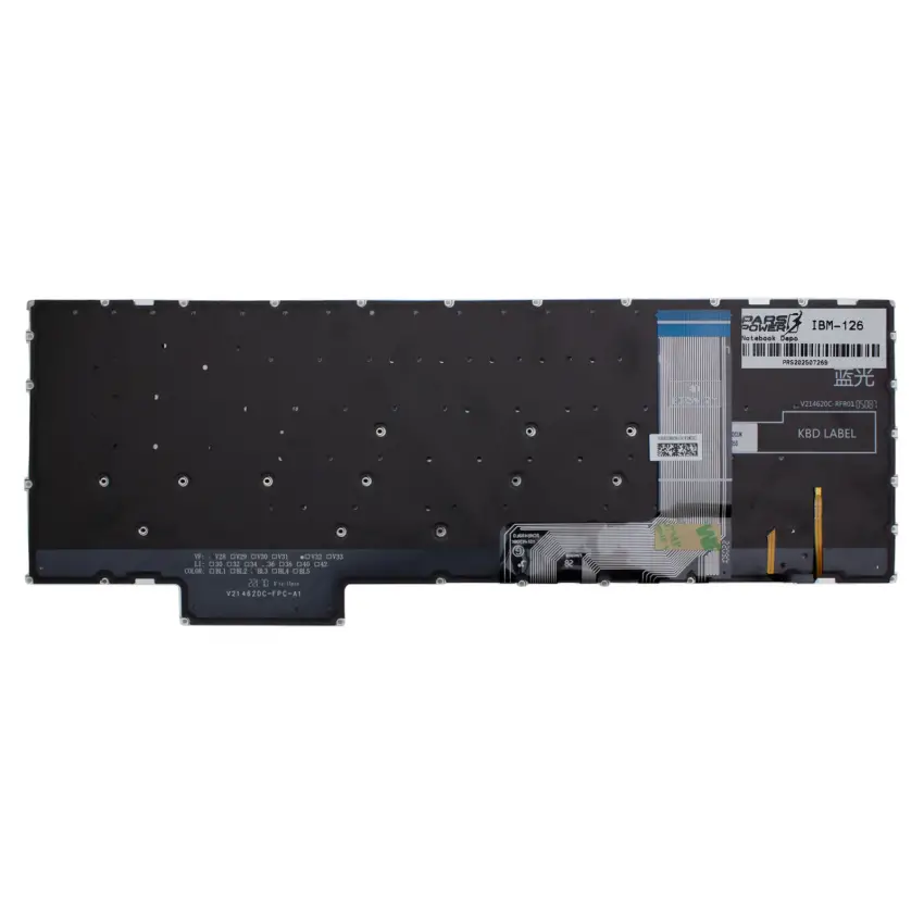 Lenovo IdeaPad Gaming 3 SN21F36129, PT5SYXBG Klavye Işıklı (Füme TR)