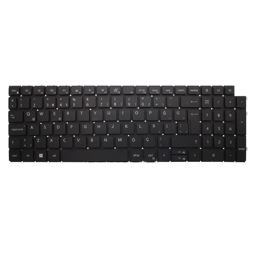 Dell Inspiron 15 3525 Model P112F Klavye Işıklı (Siyah TR)