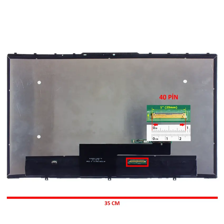 Lenovo Yoga 7 82YN002MTX 2si 1 Arada Dokunmatik + Led Ekran Panel Set