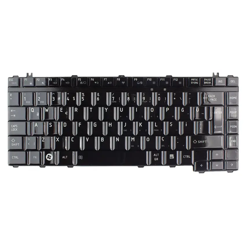 Toshiba Satellite L450-178, L450-17C Notebook Klavye (Parlak TR)