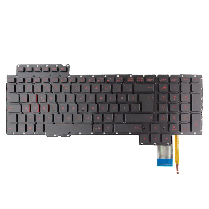 Asus ROG G752VS(KBL)-GB274T Notebook Klavye Işıklı (Siyah TR)