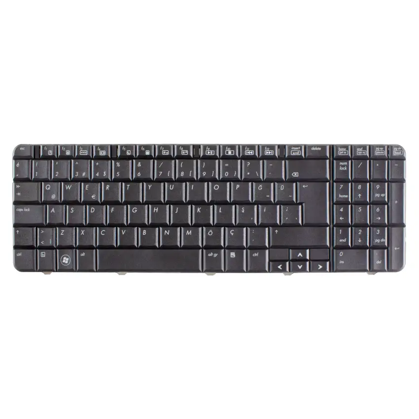 HP Compaq Presario CQ60, G60 Serisi 496771-141, 502958-141, 535009-141 Notebook Klavye (Siyah TR)