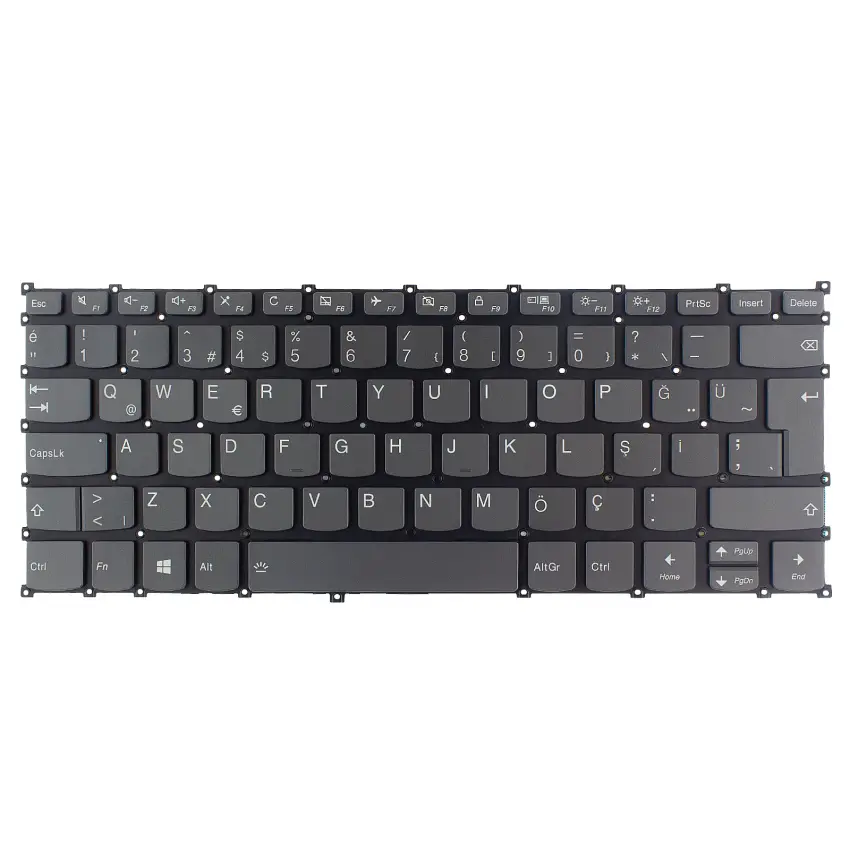 Lenovo ideaPad PP2SB, PP2SB-TUR Klavye Işıklı (Füme TR)