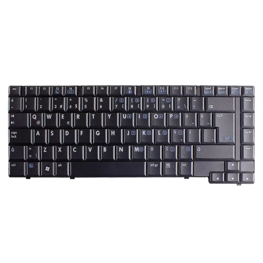 HP NSK-H4A01, NSK-H4A0T, V070526AK1 Notebook Klavye (Siyah TR)