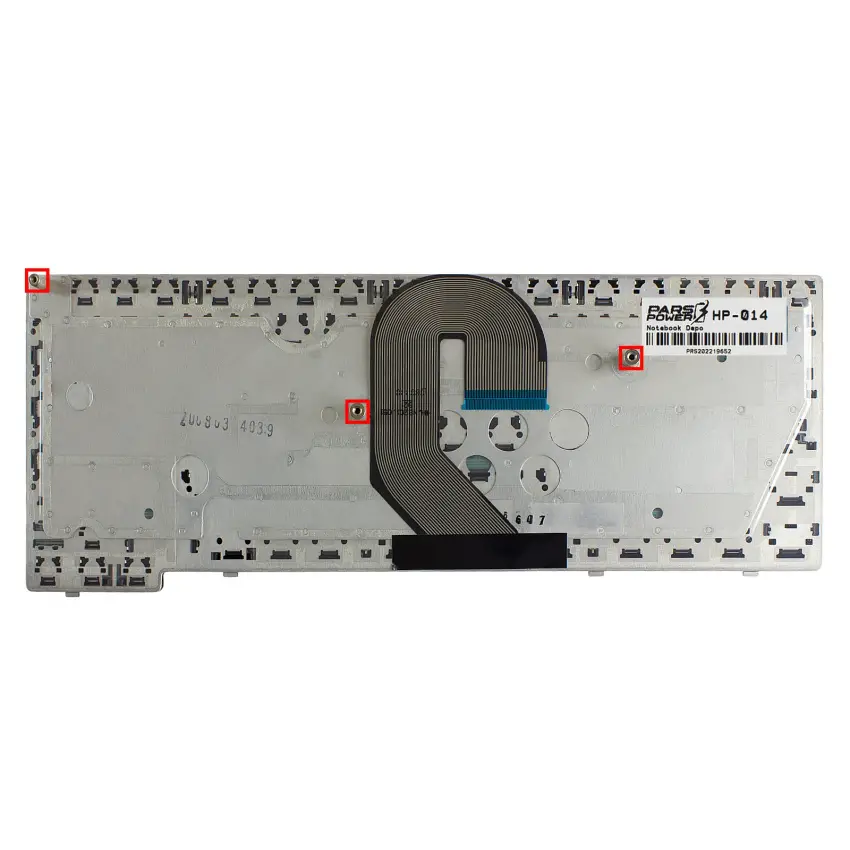 HP NSK-H4A01, NSK-H4A0T, V070526AK1 Notebook Klavye (Siyah TR)