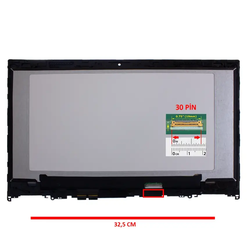 Lenovo Yoga 520-14IKB 81C80018TX Dokunmatik - Led Ekran Set