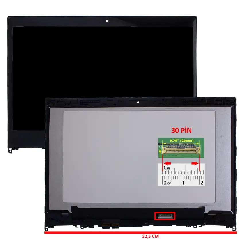 Lenovo Yoga 520-14IKB 81C8004CTX Dokunmatik - Led Ekran Set