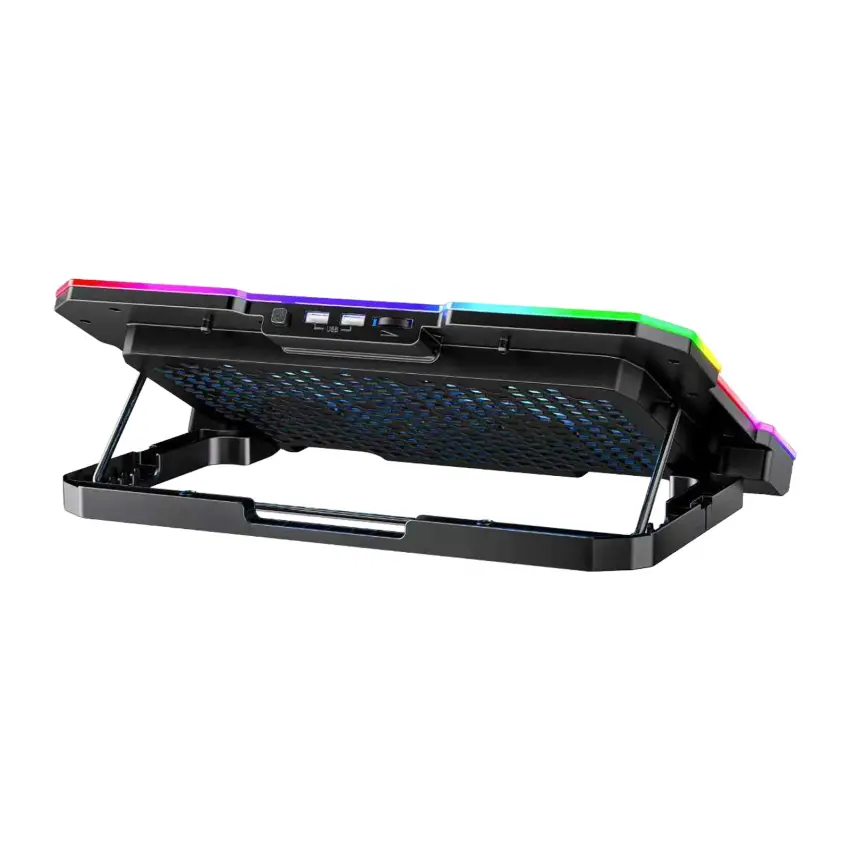 Thermaflow X6 RGB 6 Fanlı 10 RGB Modlu  9-17’’ Notebook Soğutucu Stand Laptop Soğutucu