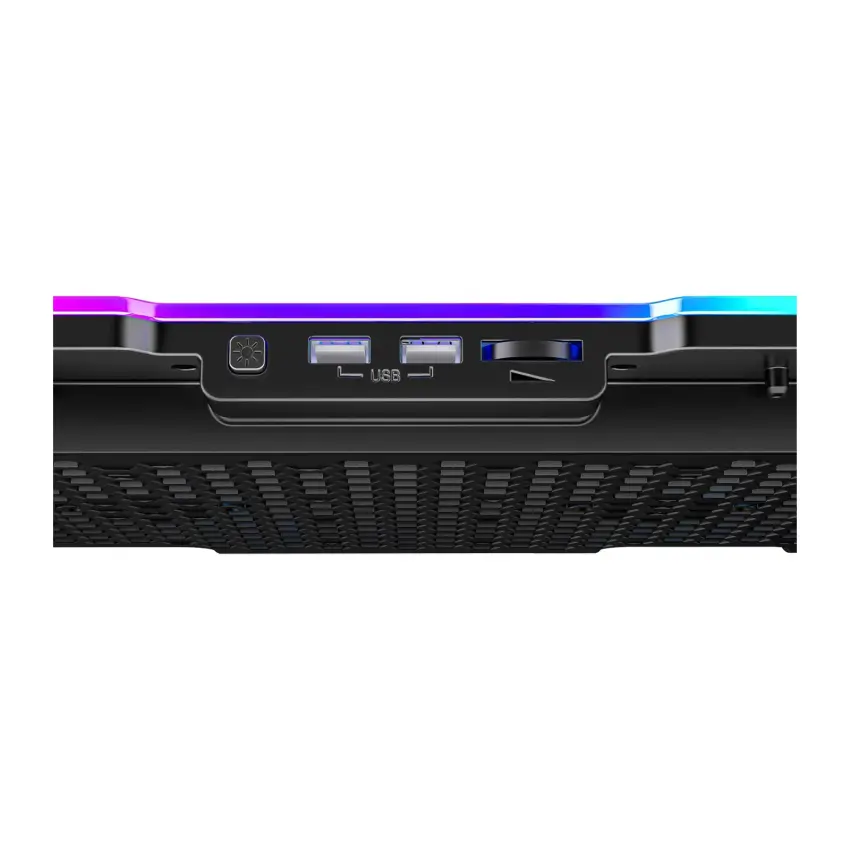 Thermaflow X6 RGB 6 Fanlı 10 RGB Modlu  9-17’’ Notebook Soğutucu Stand Laptop Soğutucu