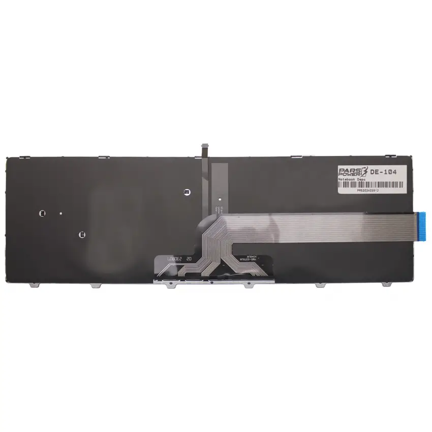 Dell MP-13N76TQ-442, MP-13N7 Notebook Klavye Işıklı (Siyah TR)