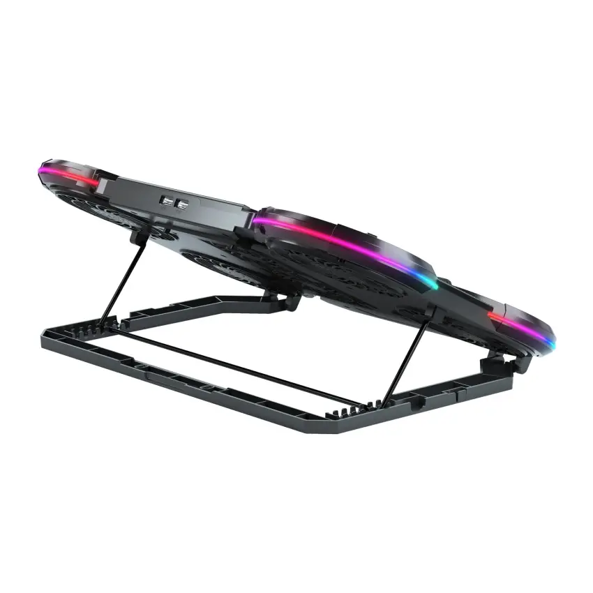 Gameagle Norsca S6 RGB 6 Fanlı 10 RGB Modlu  9-17’’ Notebook Soğutucu Stand Laptop Soğutucu