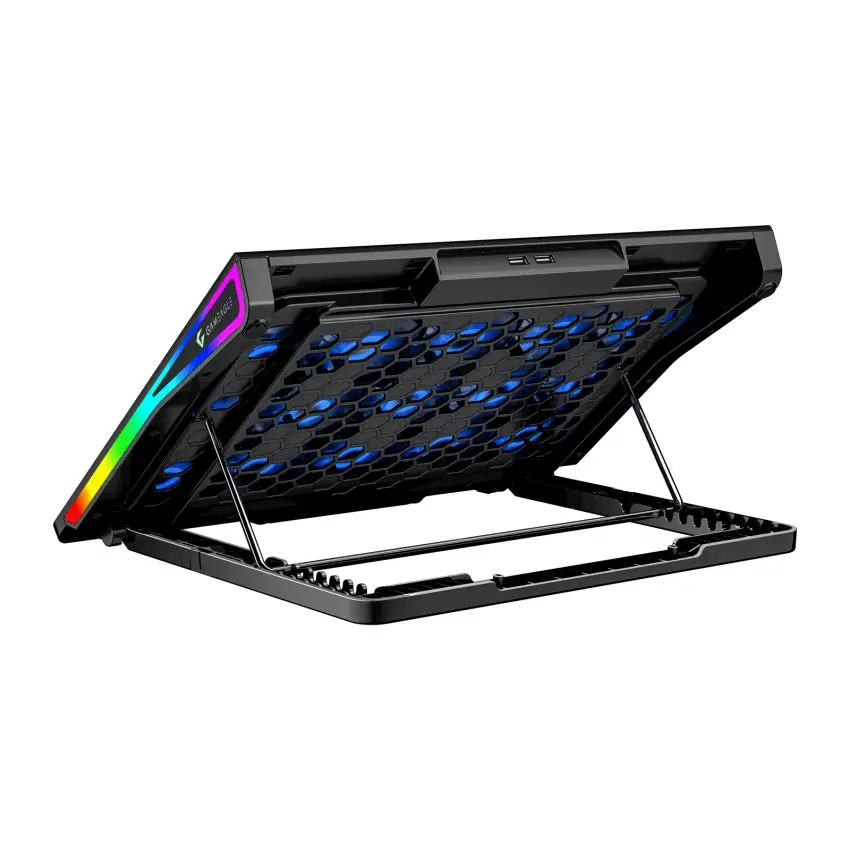 Gameagle Shadow Cool GT15 RGB 15 Fanlı 10 RGB Modlu 9-17.3 Notebook Soğutucu Stand Laptop Soğutucu