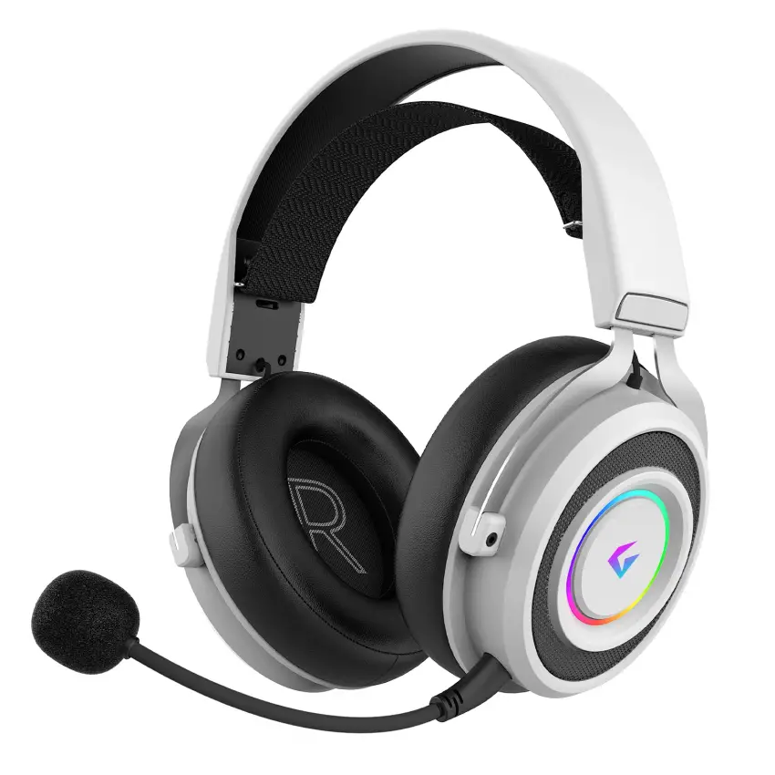 Step Hunter S1 RGB Kablosuz 2.4Ghz+Bluetooth+3.5MM Kablolu Mikrofonlu Profesyonel Oyuncu Kulaklığı