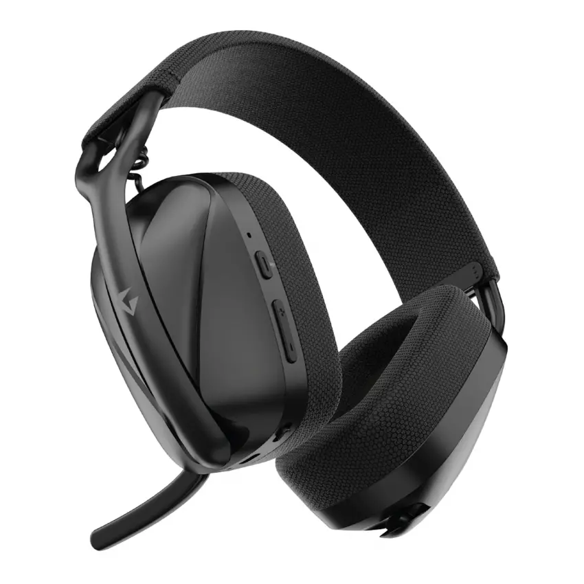 Ghost Pro 3.0 Kablosuz 2.4Ghz+Bluetooth+3.5MM Kablolu Mikrofonlu Profesyonel Oyuncu Kulaklığı Siyah