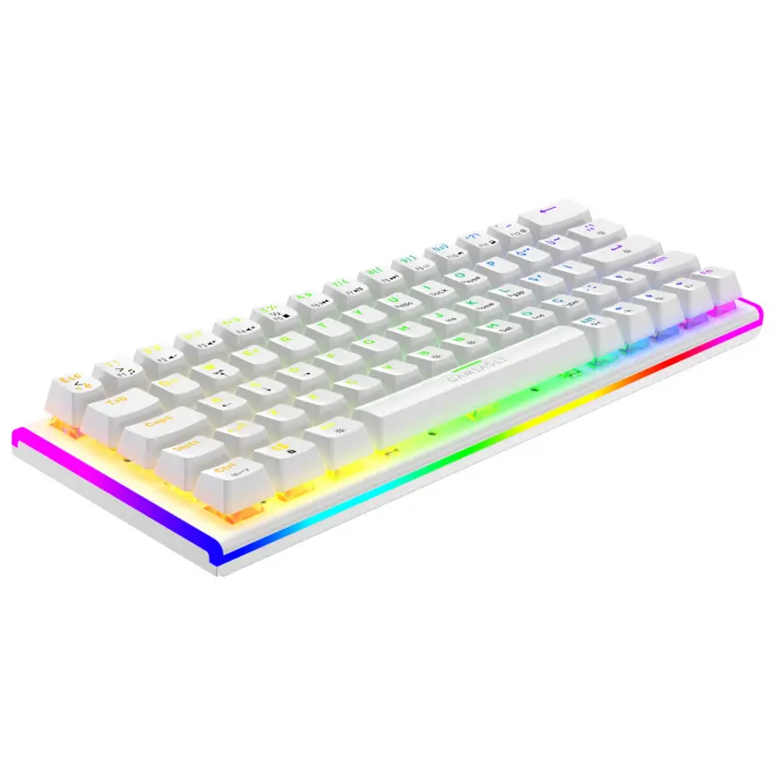 Caladria RGB Kablolu 11 Mod RGB TR Layout Double Shot Full Anti-Ghosting Mekanik Oyuncu Klavyesi