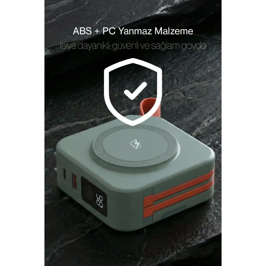 Pars Power Tripmax PRS-M001B Seyehat Şarj aleti (Yeşil)